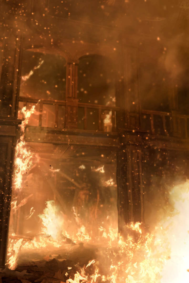 Thief: здание в огне