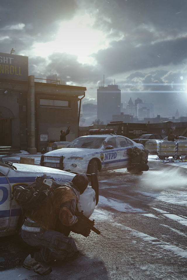 Tom Clancy's The division: укрываясь