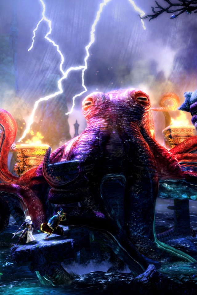 Trine 2 Complete Story: гигантский осьминог
