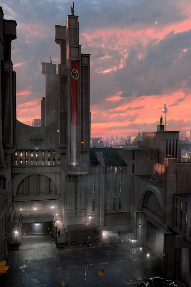 Wolfenstein The New Order: the main building