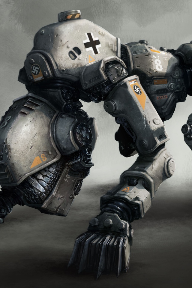 Wolfenstein New Order: робот собака