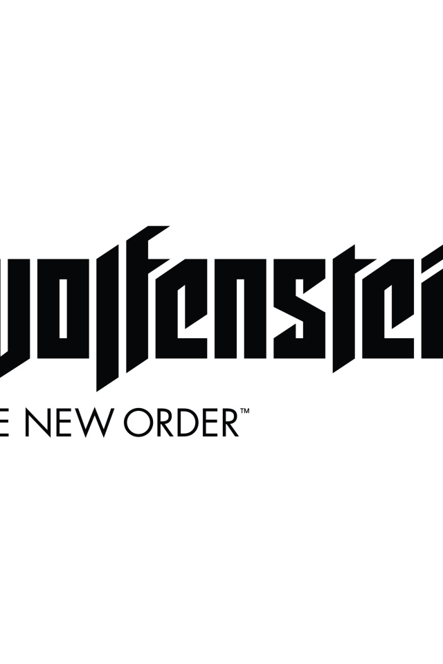 Wolfenstein New Order: белом фоне