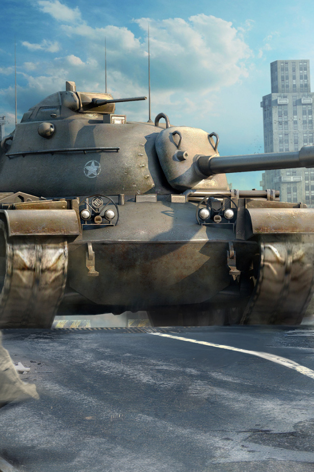 World of Tanks: американский танк M48A1