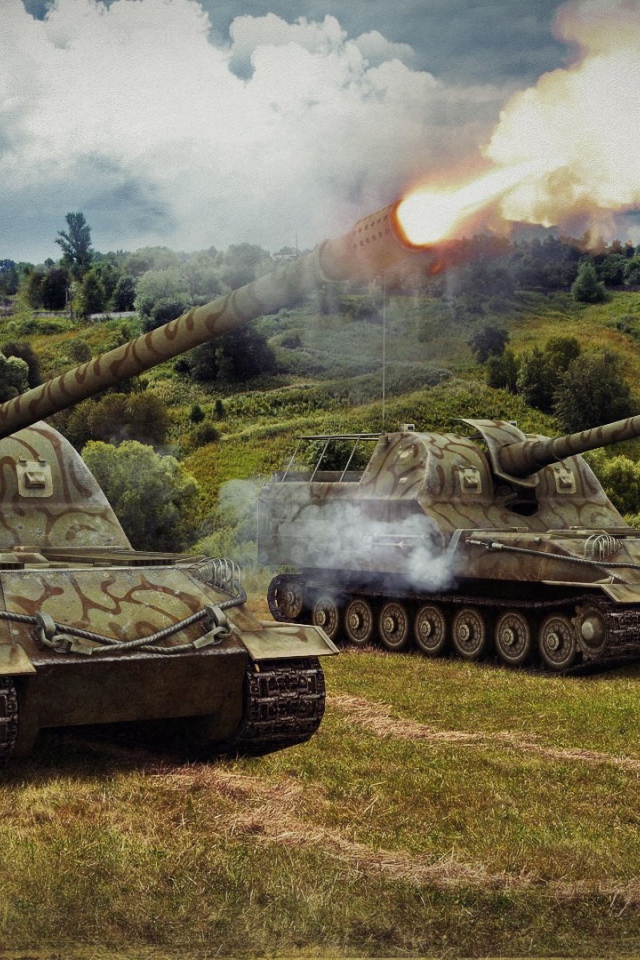 World of Tanks: артиллерия