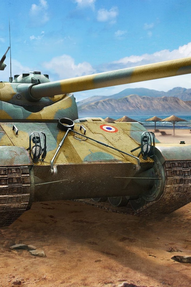 World of Tanks: french tank BAT CHATILLON T25