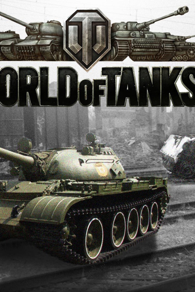 World of Tanks: танковое сражение в железнодорожной станции
