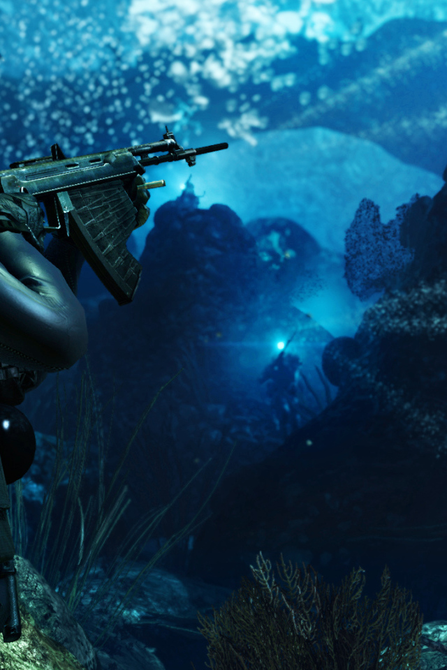 call of duty: ghosts in the underwater ambush