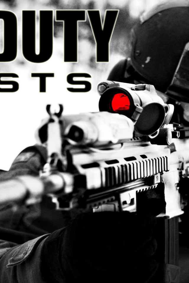 call of duty: ghosts снайпер