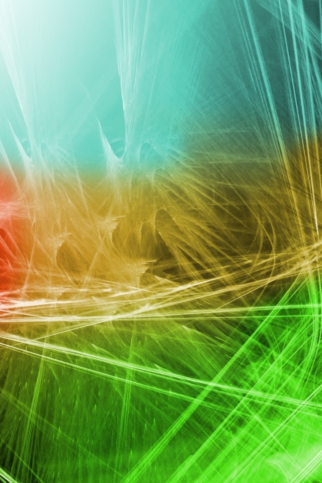 3Д абстрактные волны