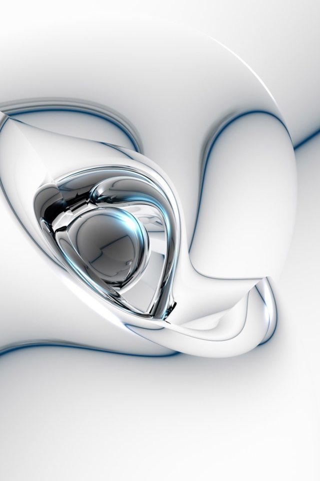 Абстрактный белый