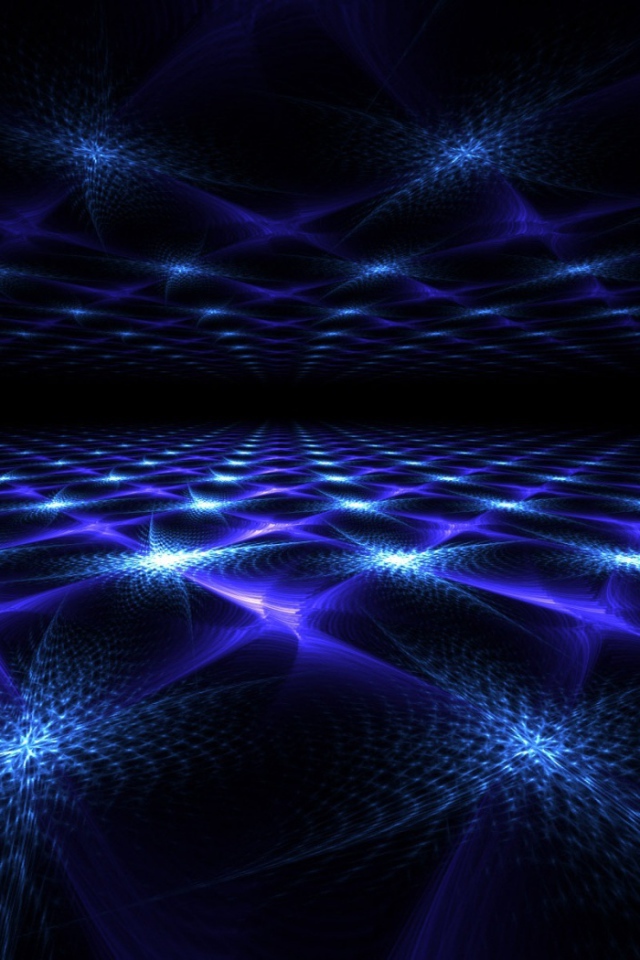 Голубой фрактал