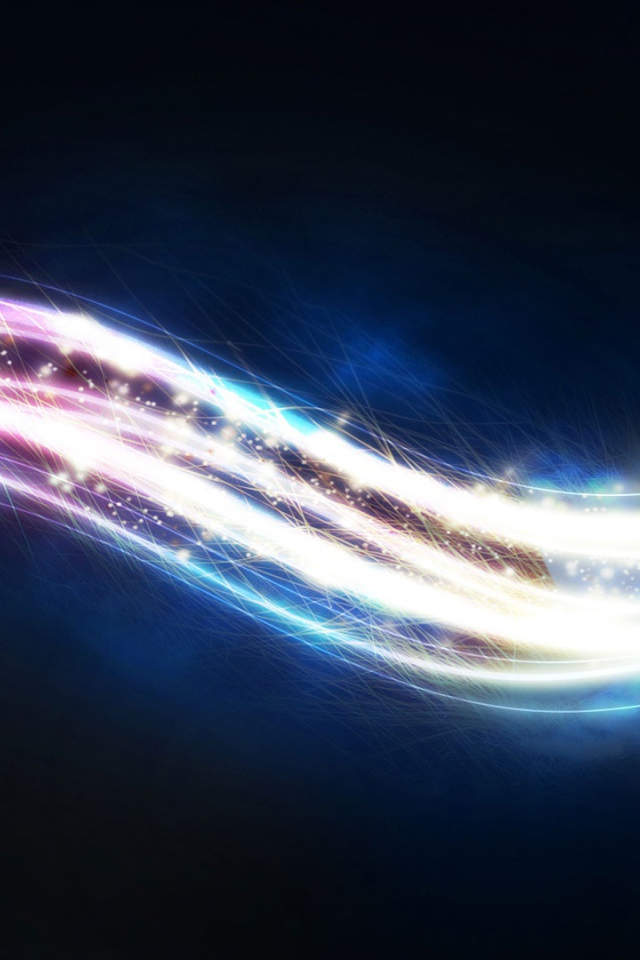 Абстрактное сияющее свечение