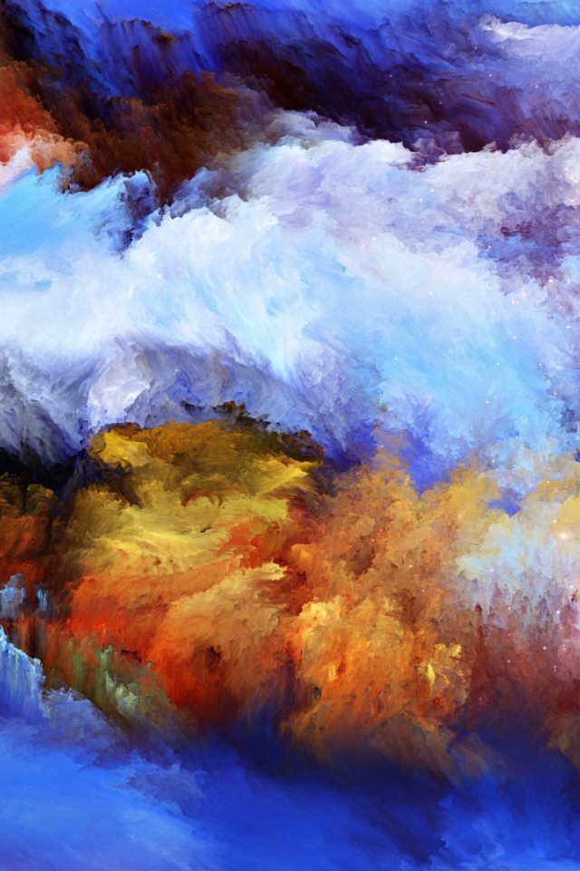 Облака и звездное небо