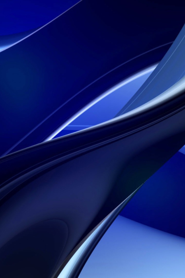 Синий изгиб