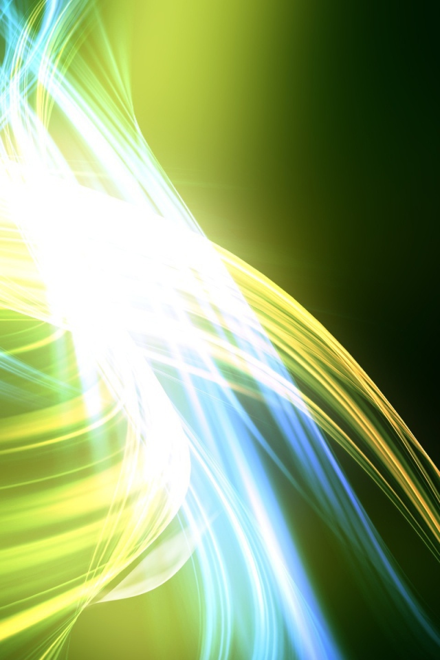 Зеленая абстракция