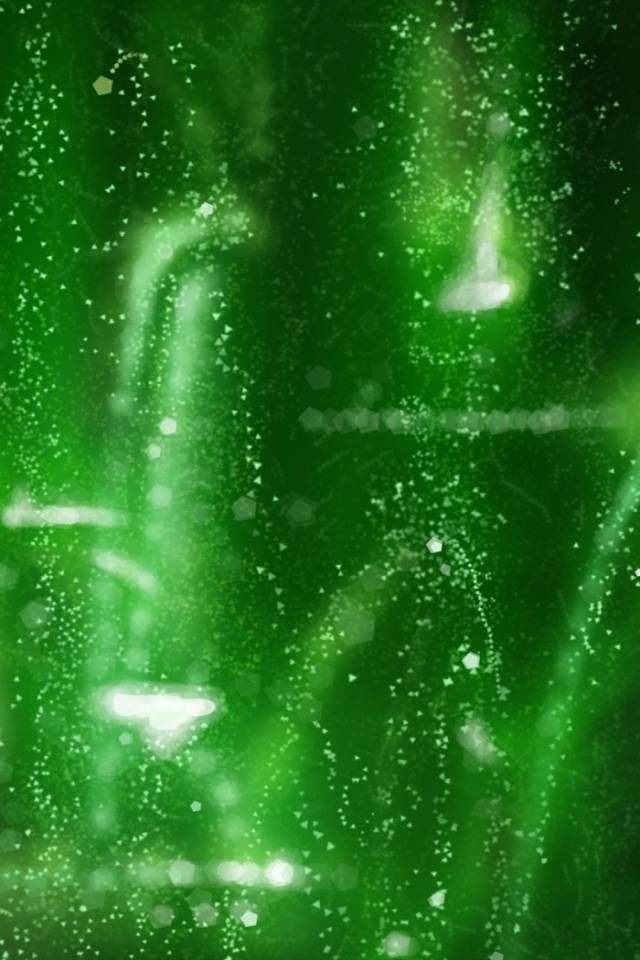 Зеленый фейерверк 