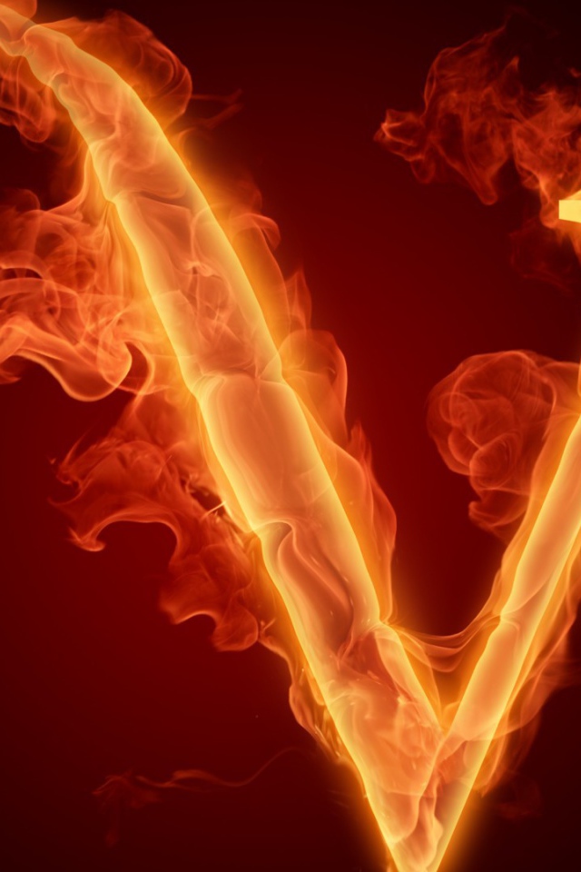 Огненная буква В