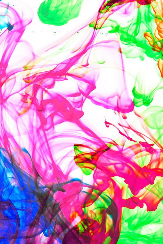 Разноцветный дым