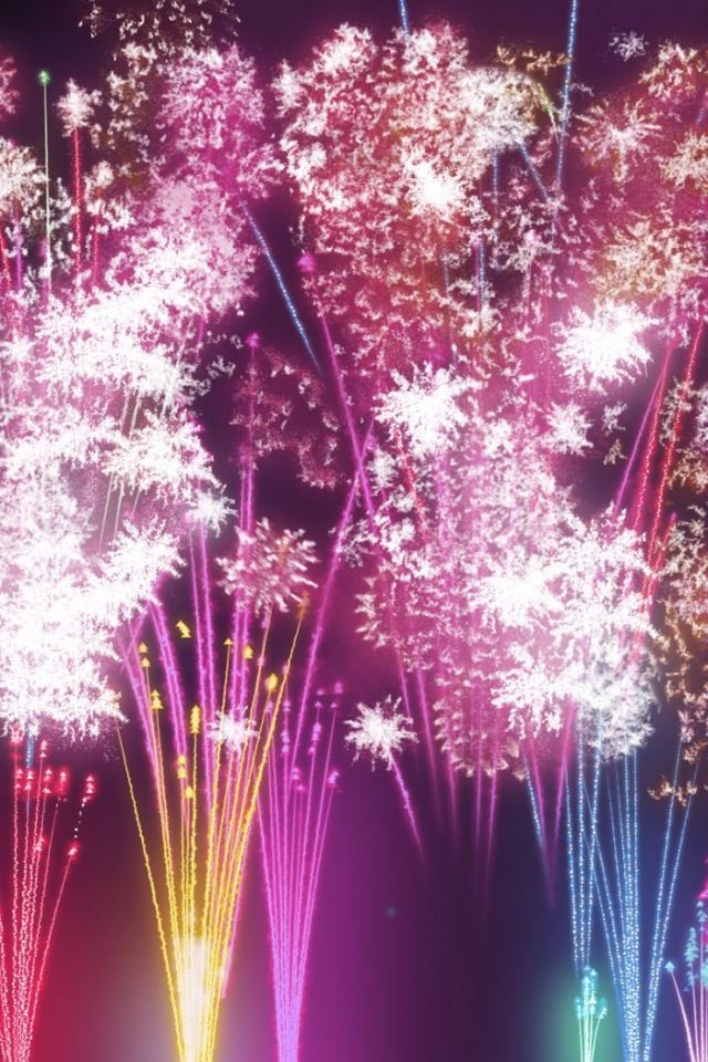 Новогодние фейерверки