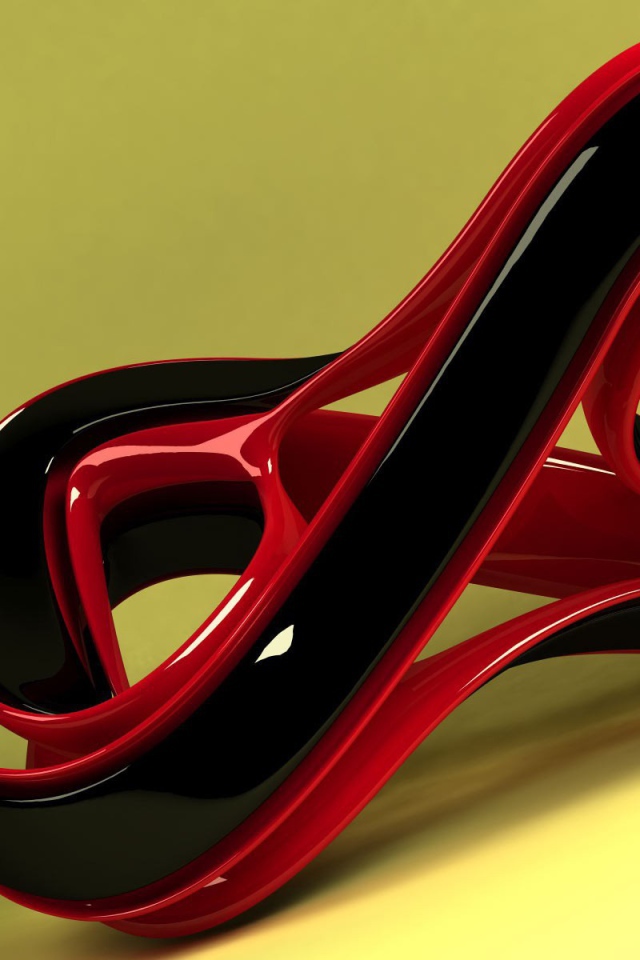 Красно черная фигура