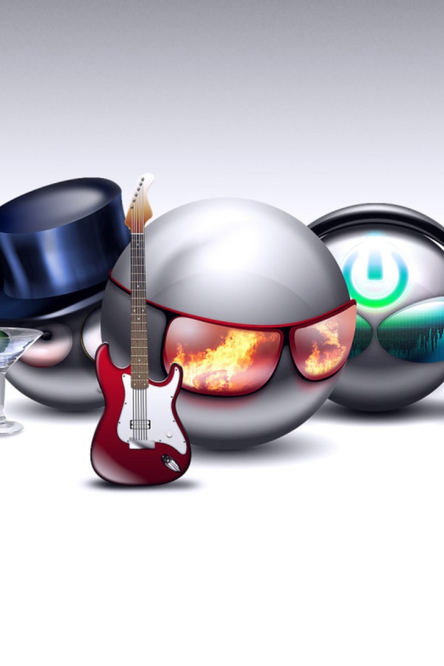 Смайлы-рокеры