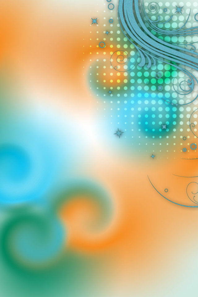 Бирюзовый орнамент