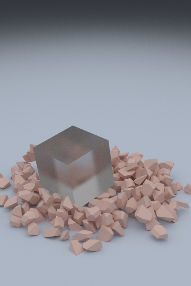 Стеклянный куб