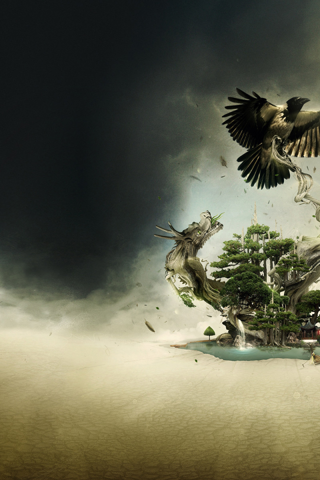 Ворона и дракон