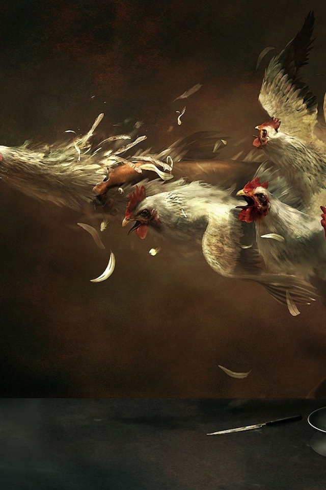 Летящие курицы