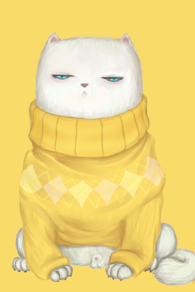 Кот в свитере