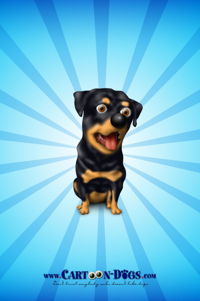 Ротвейлер из мультфильма