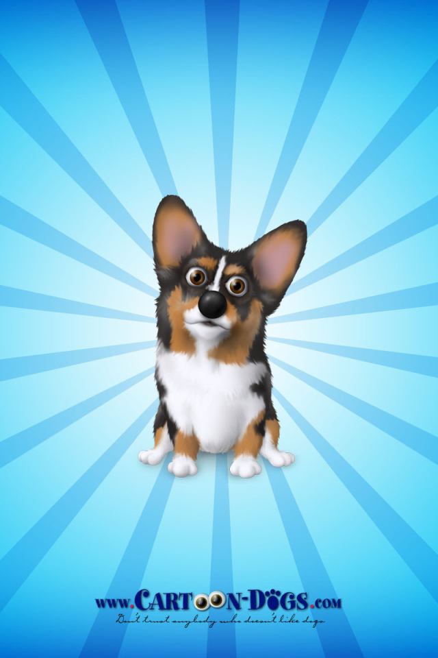 Вельш-корги из мультфильма