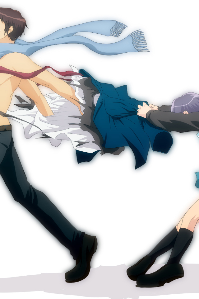 Парень уходит от девушки