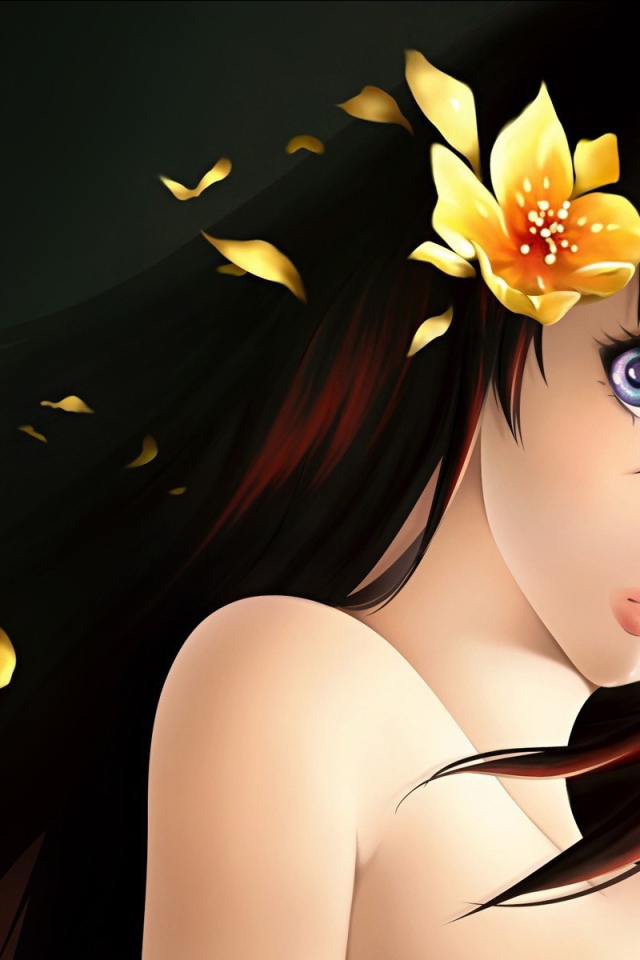 Обои с девушкой Аниме