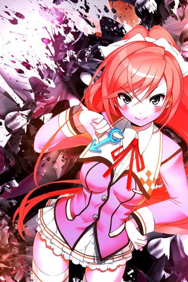 Аниме девочка с ключиком