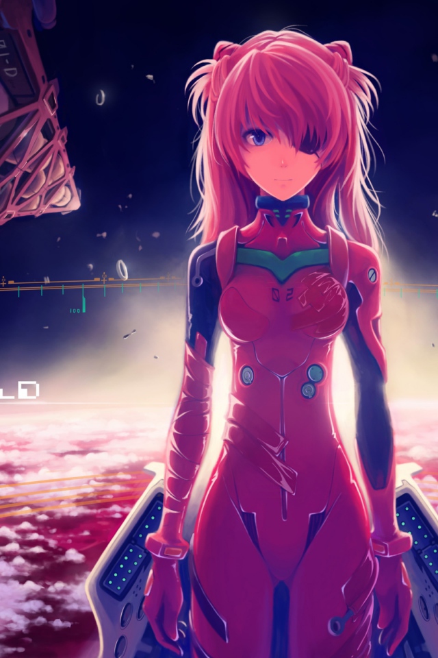 Аска Лэнгли Сорю аниме девочка