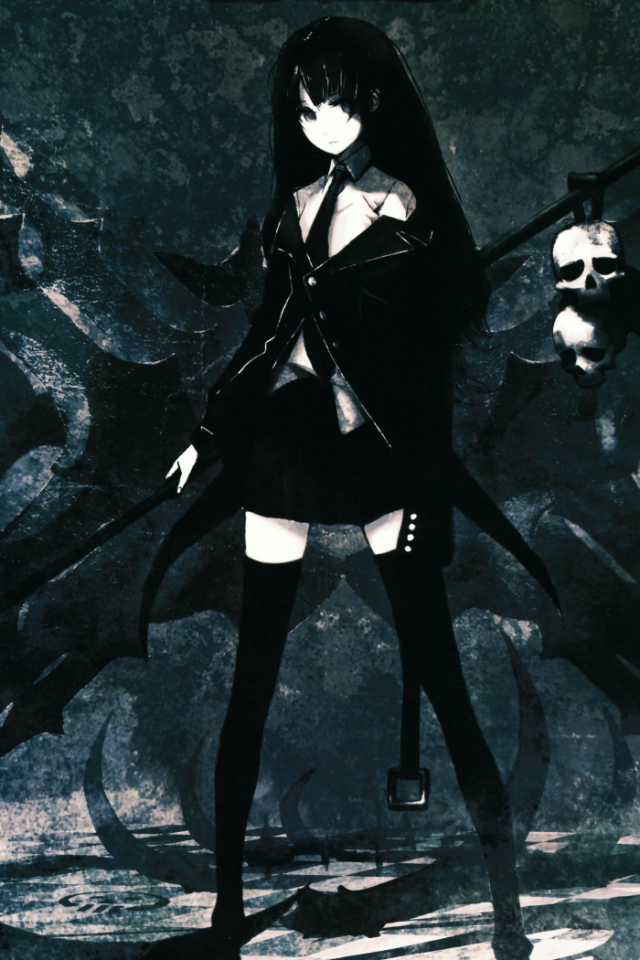 Черный демон аниме