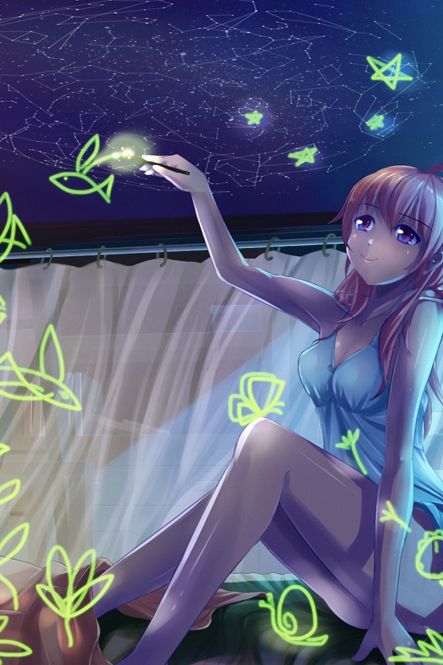 Мечтающая девочка