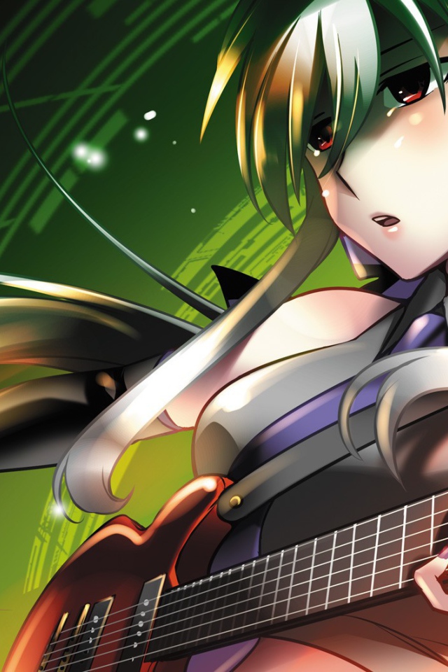 Девушка гитарист