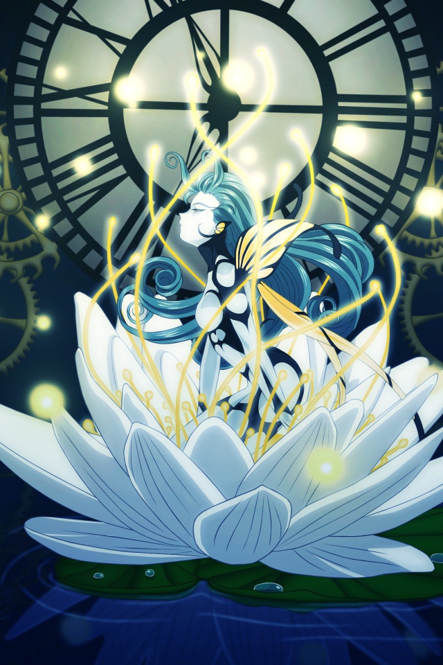 Девочка в лилии