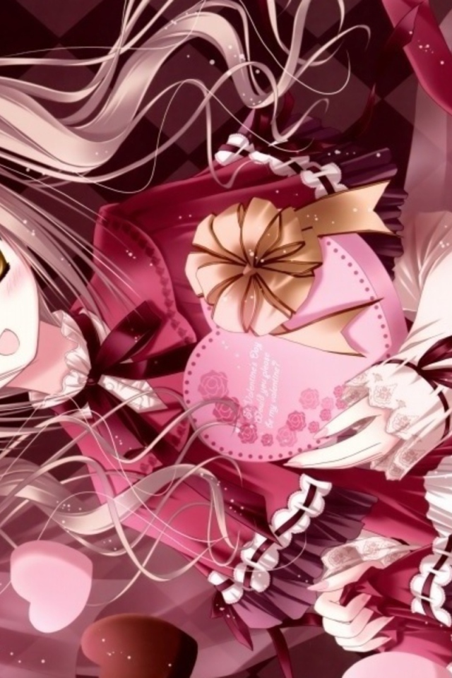 Девочка в розовом платье