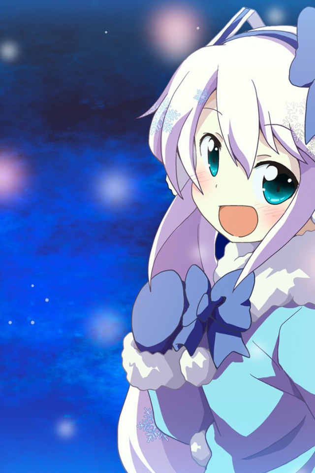 Девочка в зимней одежде