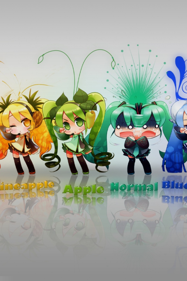 Девочки из анимации