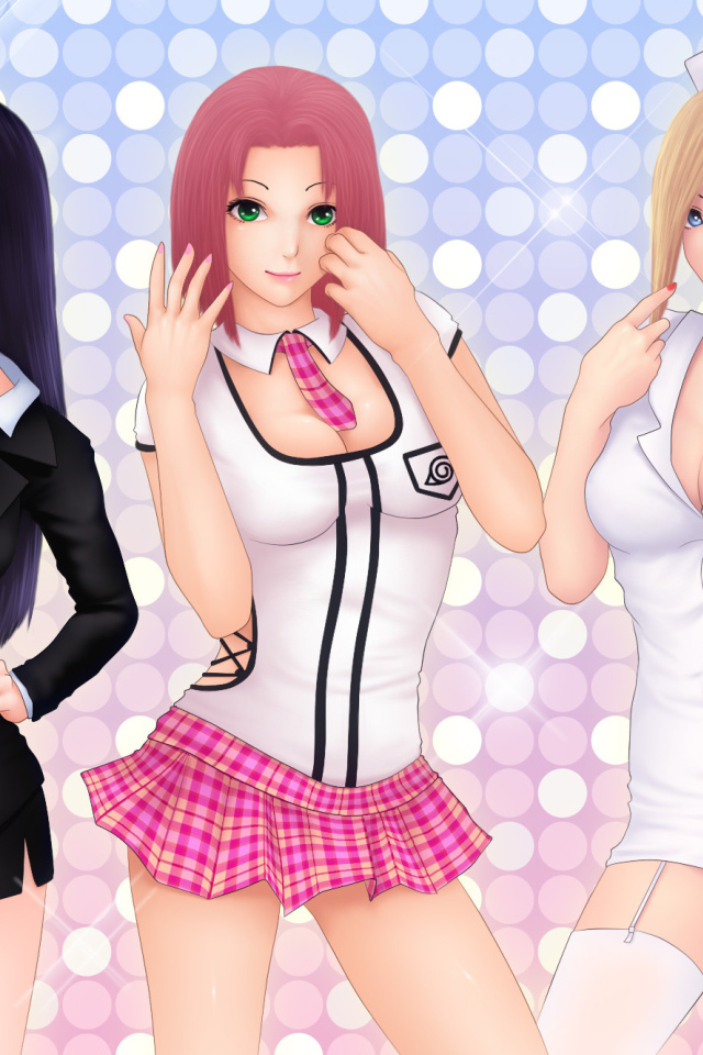 Девочки в разной одежде