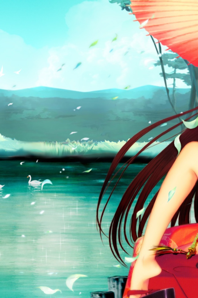 Аниме девушка Хёнтай