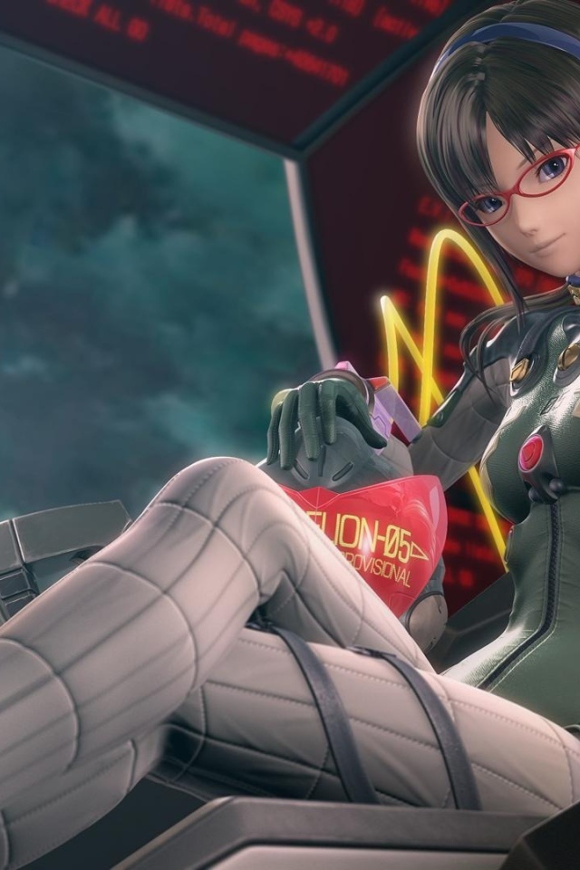 Аниме девуша Неон Генезис