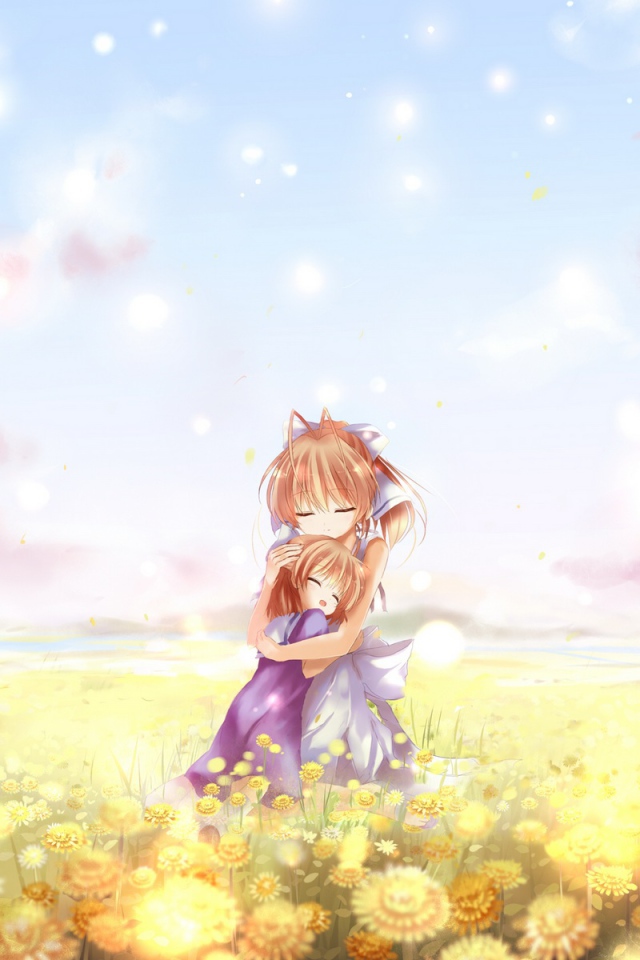 Девочки в поле