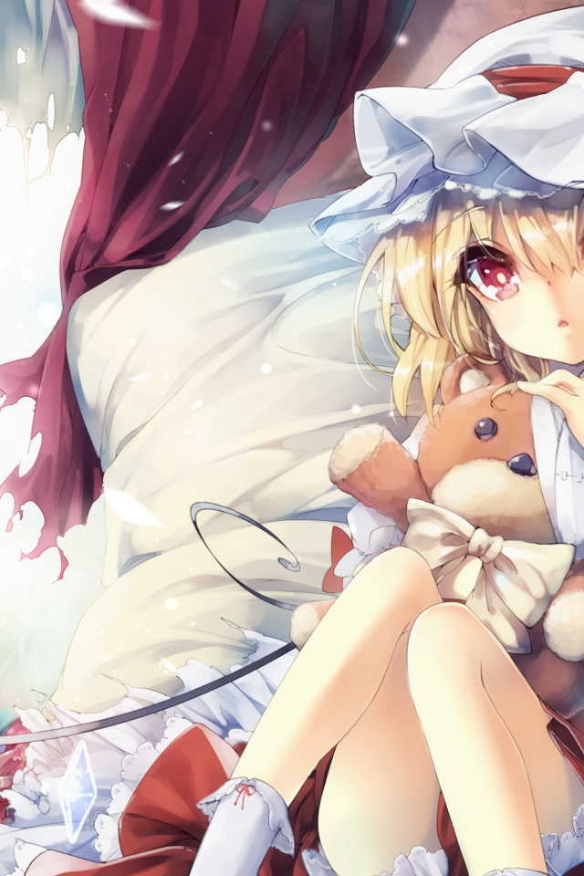 Девочка с медвежонком