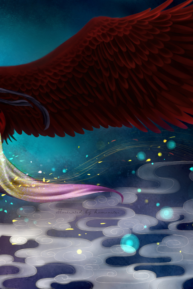 Парень с крыльями и девушка с рогами