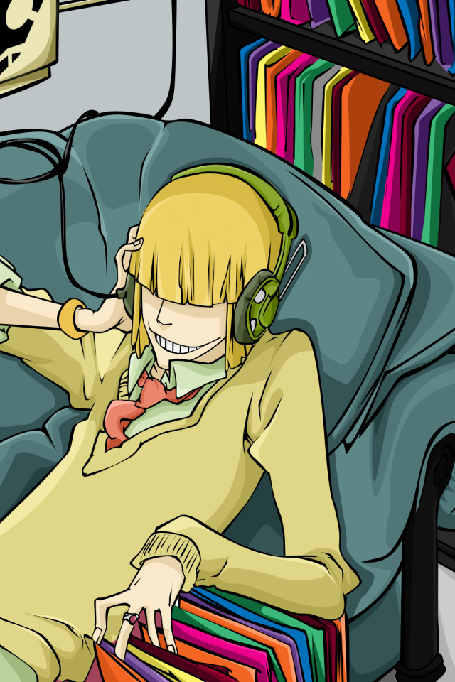 Парень с наушниками